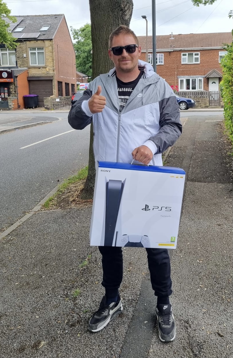 playstation 5 drawn 27/06/21 Winner